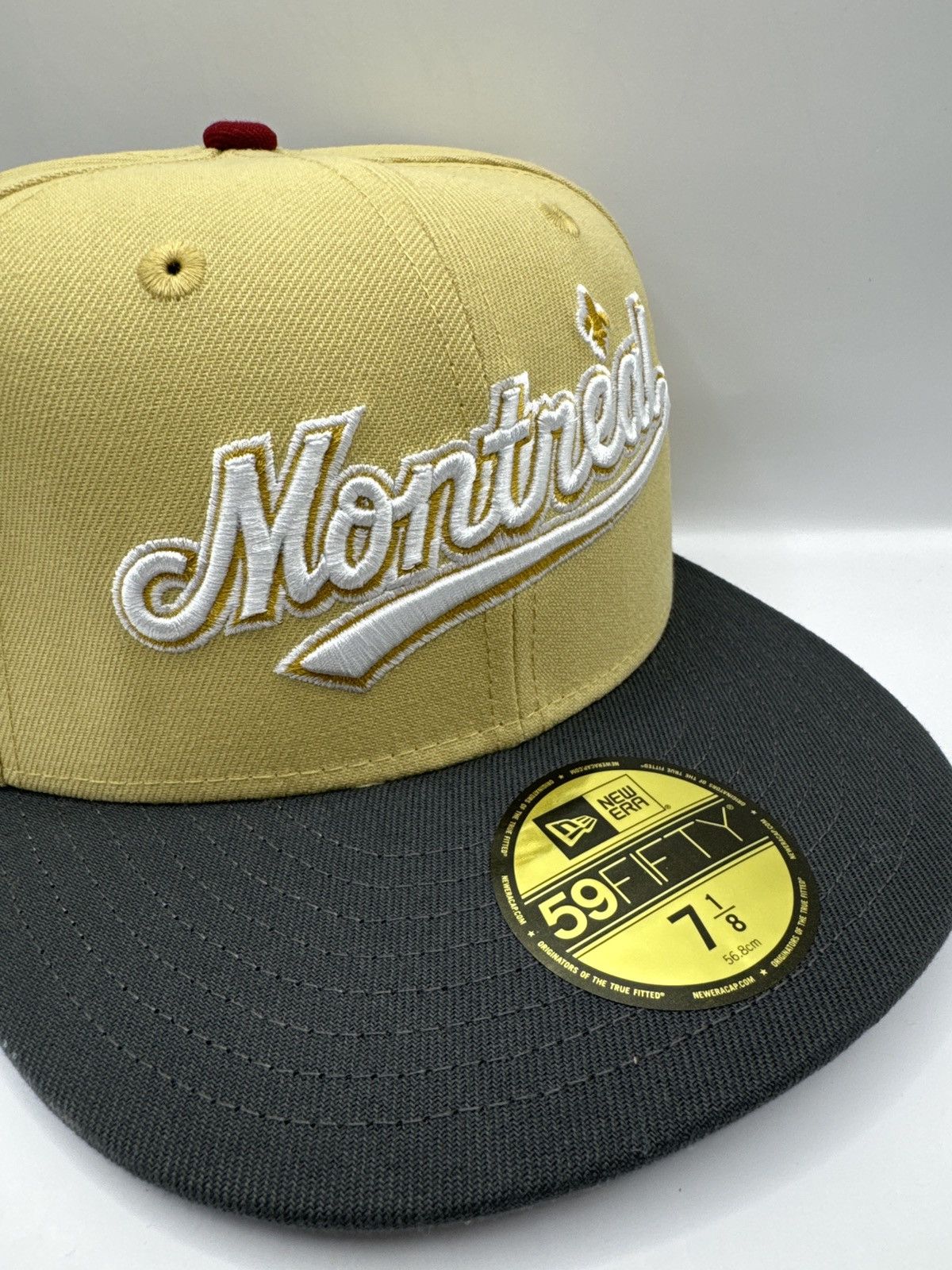 Hat Club × MyFitteds × New Era Topperzstore Montreal expos script size 7 1/8 Size ONE SIZE - 4 Thumbnail