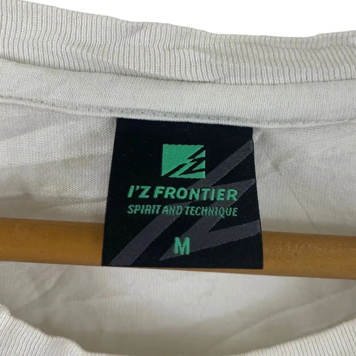 Japanese Brand Vintage I’Z FRONTIER JAPAN Design Studio Technique Tee Size US M / EU 48-50 / 2 - 4 Thumbnail