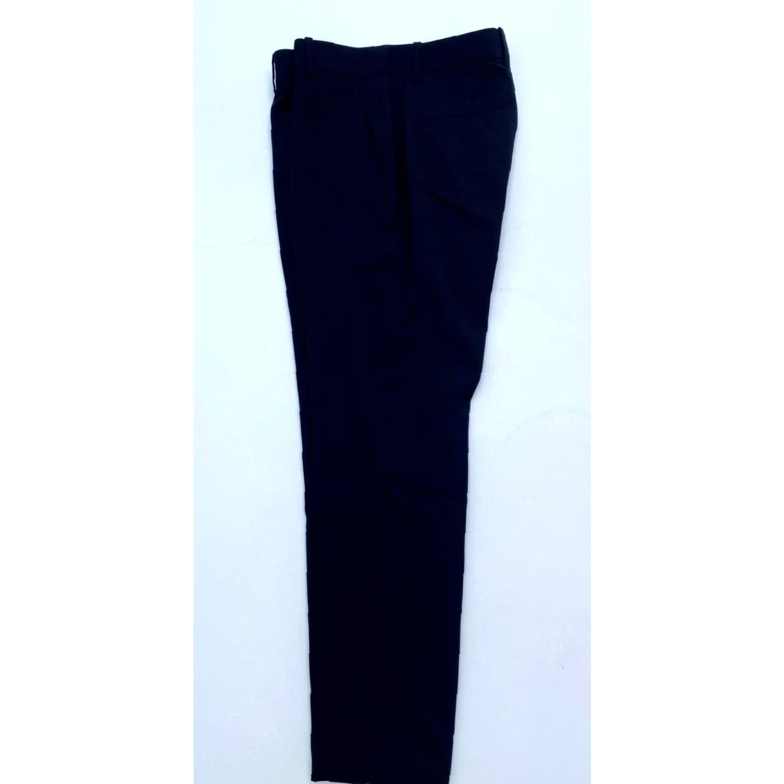 Theory VINTAGE Theory Women's Pleated Pants 100% Wool Navy Size 4 Dress Pants Womens Mens Size 27" / US 4 / IT 40 - 3 Thumbnail