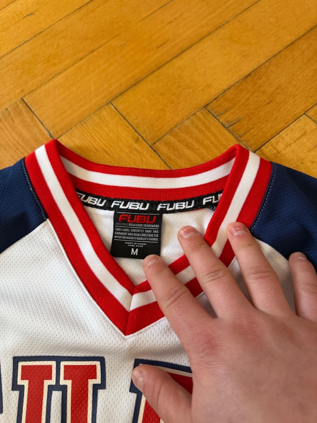 Fubu FUBU Vintage 90s Jersey Old School Hip Hop Shirt Size US M / EU 48-50 / 2 - 6 Thumbnail