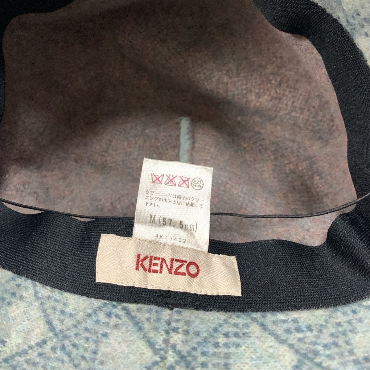 Kenzo Vintage Kenzo Flower Wool Bucket Hat Size ONE SIZE - 5 Thumbnail