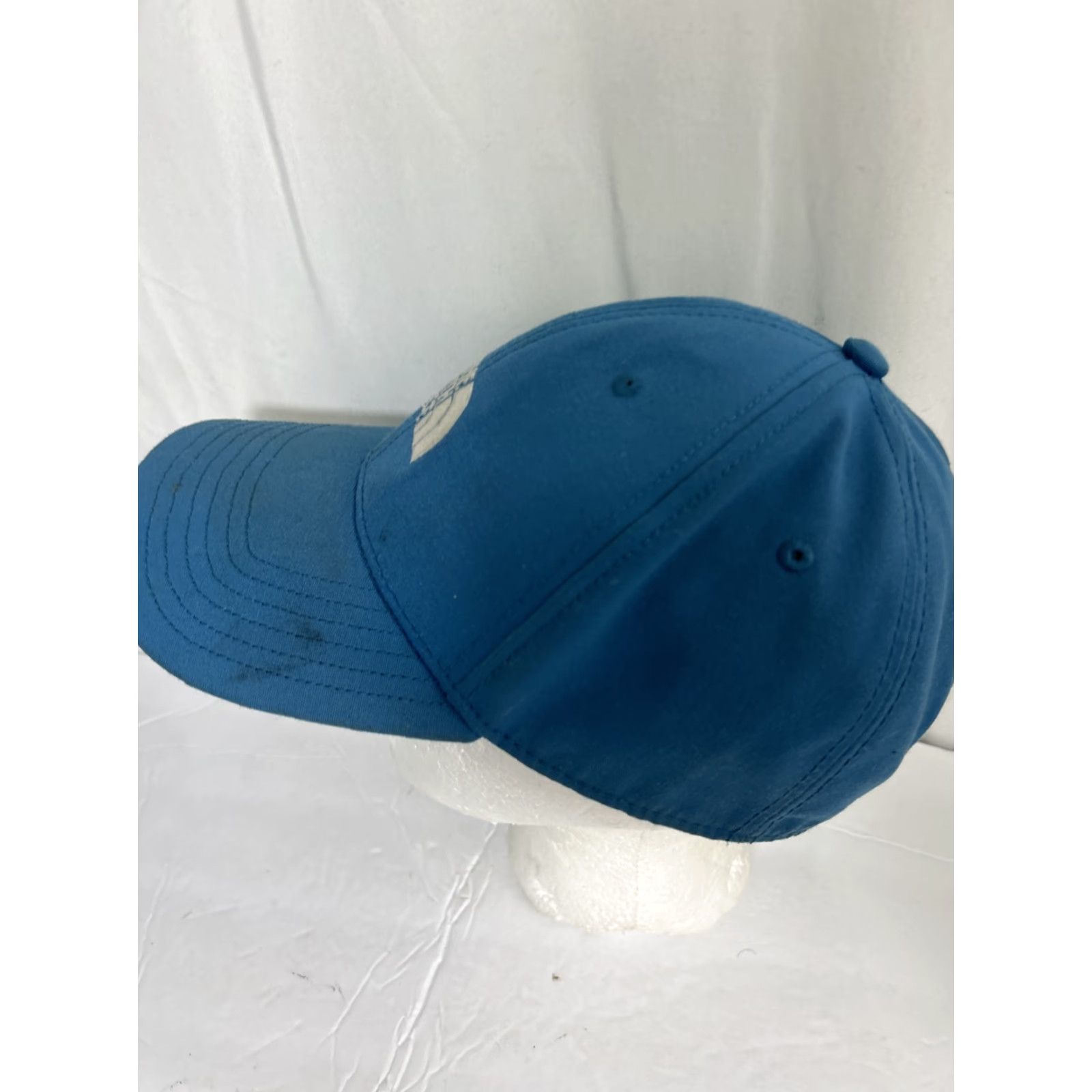 The North Face VINTAGE The North Face Teal Strap Back Hat Adjustable One Size Fits Most Dad Hat Stains Size ONE SIZE - 7 Thumbnail
