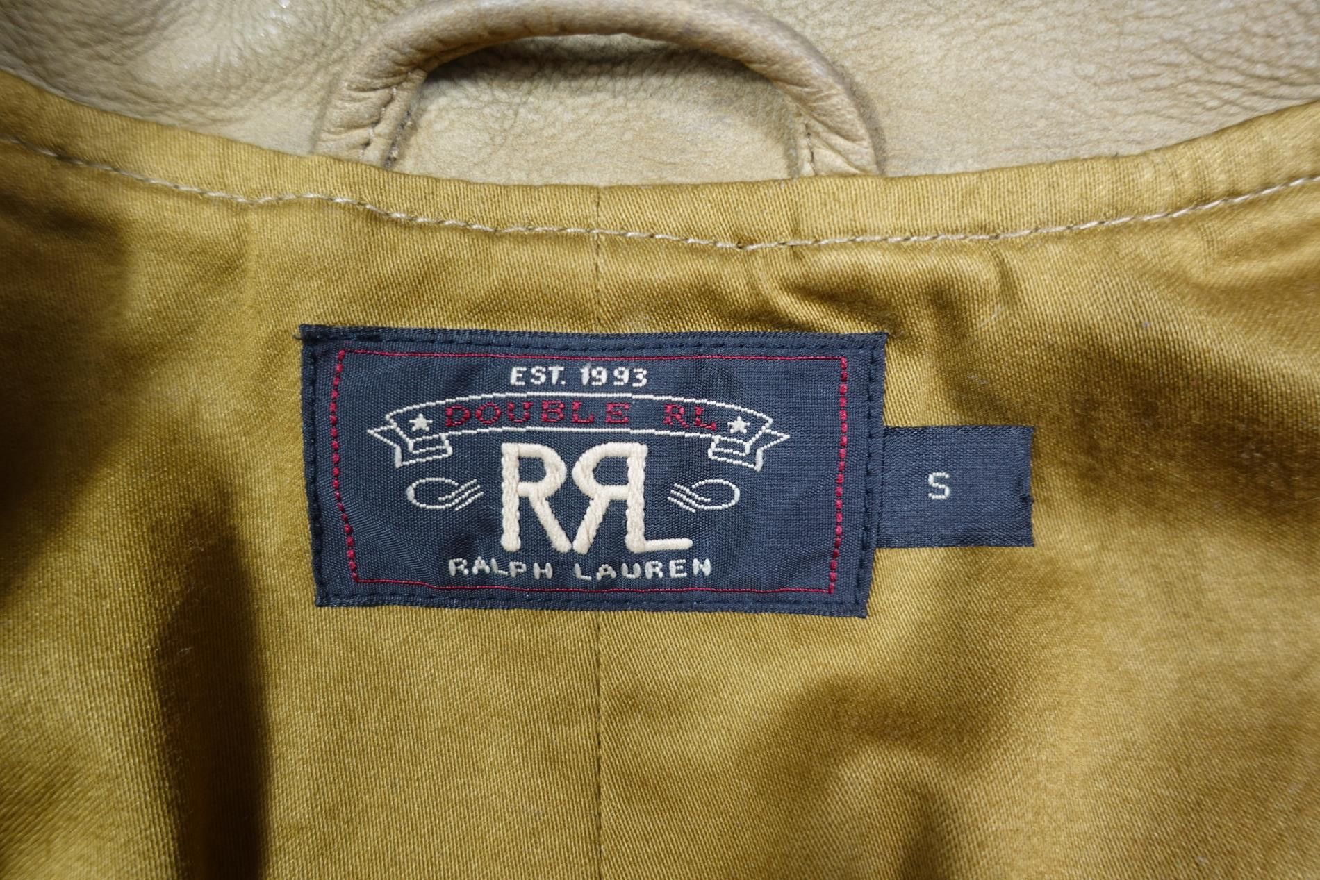 RRL Ralph Lauren RRL Double Ralph Lauren Jacket Coat Leather Brown Western S Size US S / EU 44-46 / 1 - 3 Thumbnail