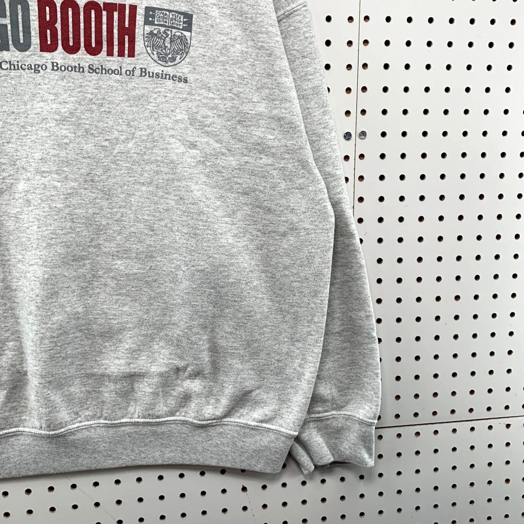 Gildan Gildan Chicago Booth University Sweatshirt Mens XL Gray Fleece Crewneck Size US XL / EU 56 / 4 - 6 Thumbnail