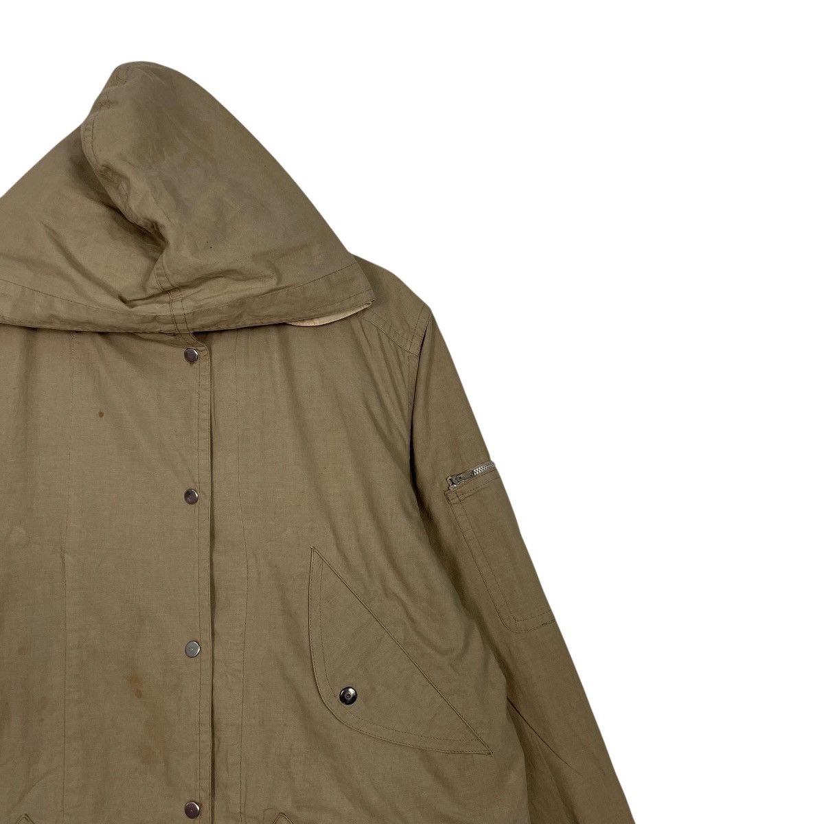 Issey Miyake Vintage 80s Issey Miyake Sport Hooded Jacket Size L / US 10 / IT 46 - 5 Thumbnail