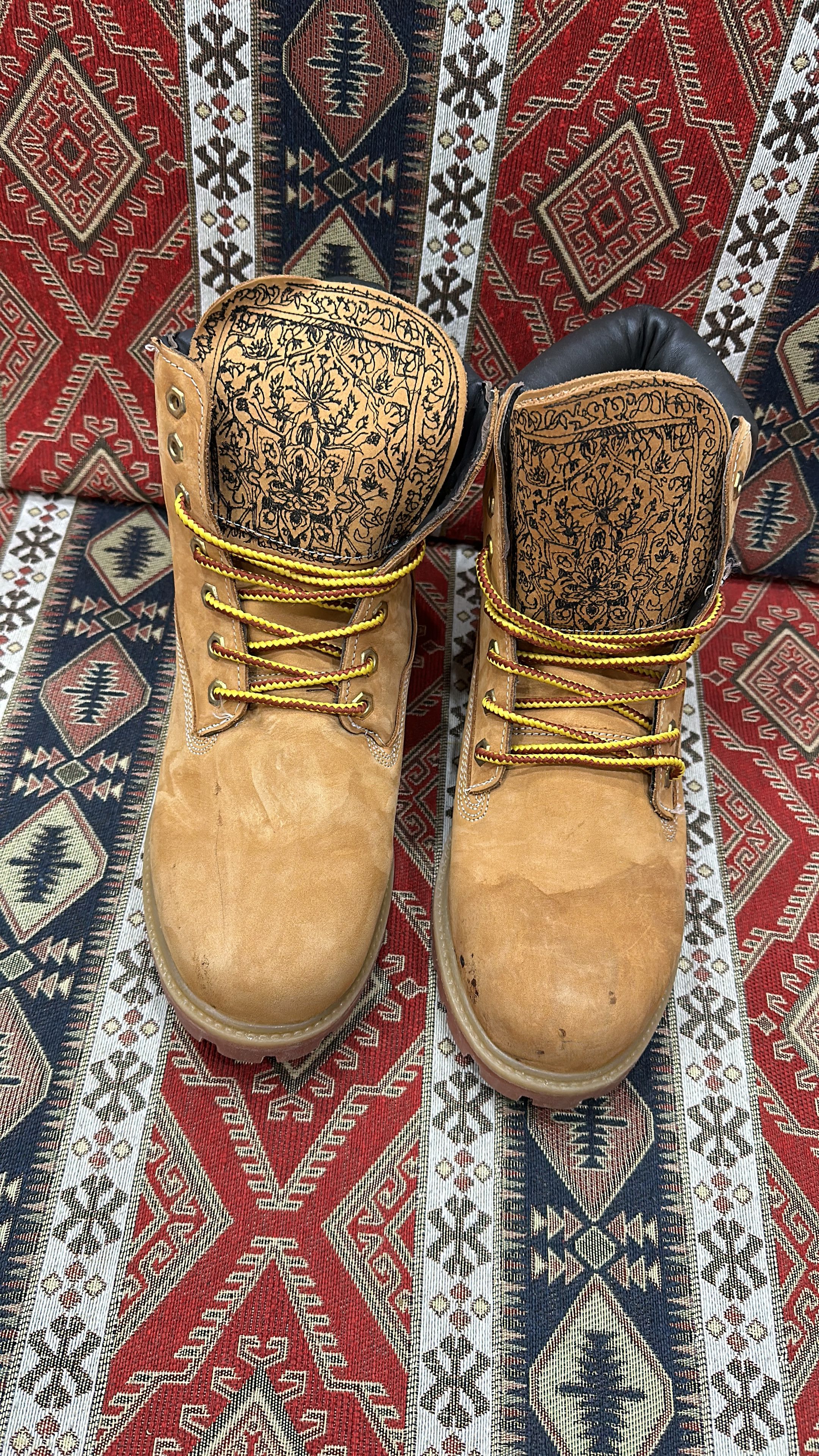 Derschutze Derschütze "yasmin v3" Boots Size 45 Timberland Style Size US 11 / EU 44 - 4 Thumbnail