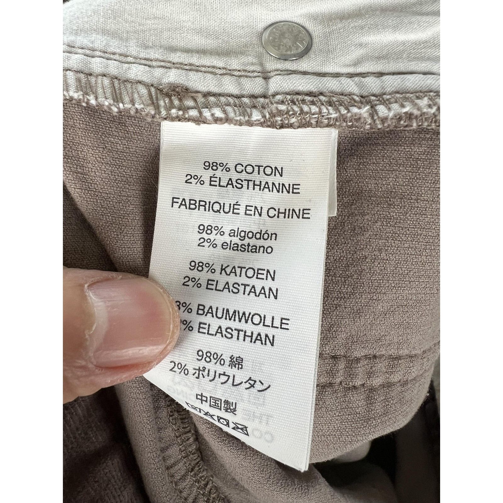 Vuori Vuori Pants Mens 38x30 Brown Corduroy Chino Stretch Straight Size US 38 / EU 54 - 4 Thumbnail