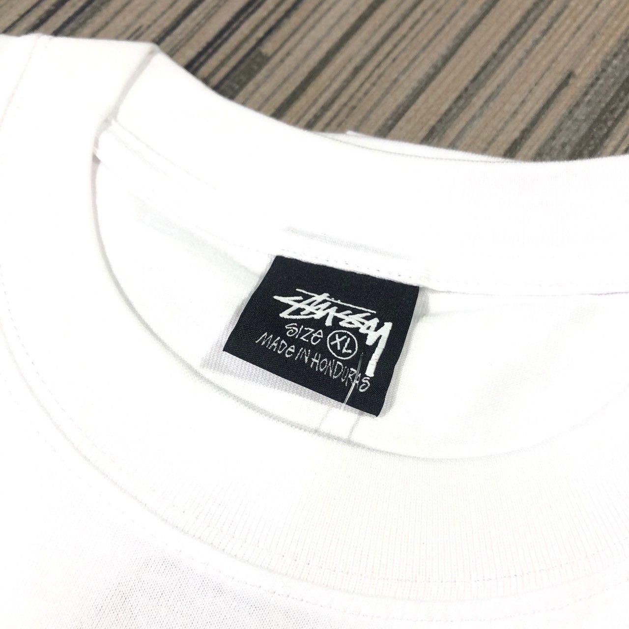 Stussy × Vintage Stussy Thermal Stock Tee Size US XL / EU 56 / 4 - 5 Thumbnail