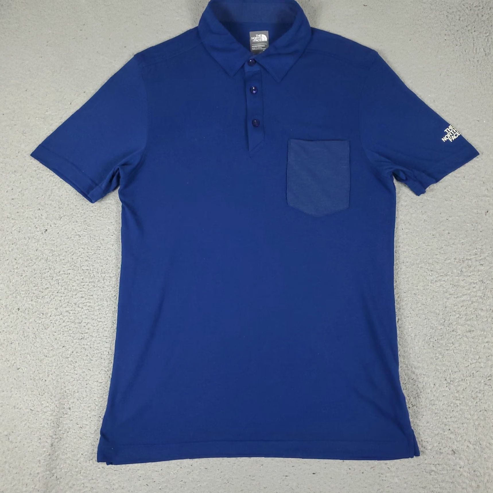 The North Face The North Face Polo Shirt Mens Size Small Blue Polyester Casual Short Sleeve Shirt Size US S / EU 44-46 / 1 - 2 Thumbnail