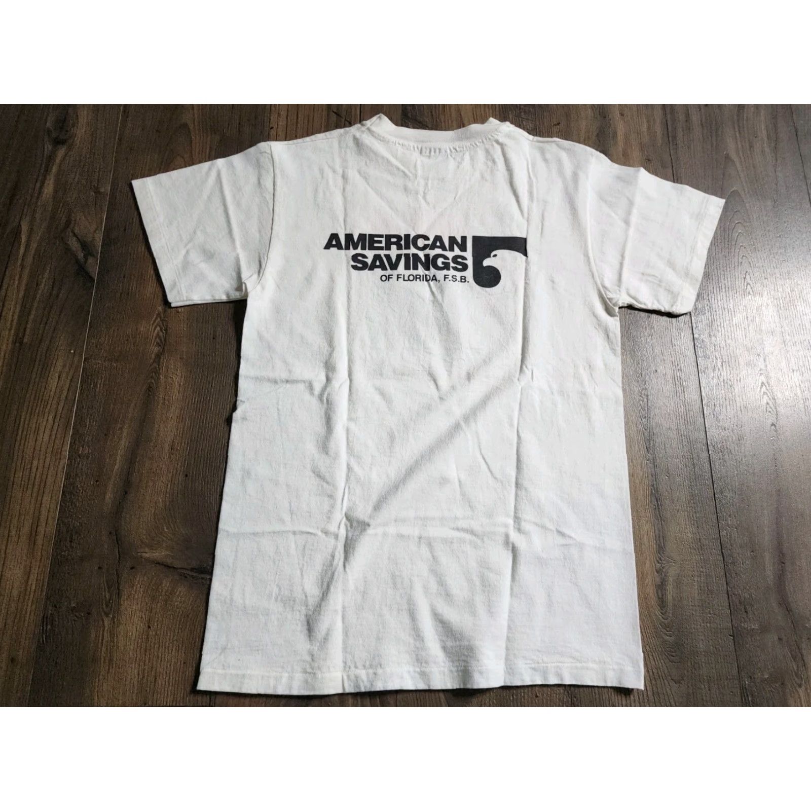 Hanes VINTAGE Hanes T-Shirt Mens M Picnic 1993 White Short Sleeve Crew Neck 90s USA Family Fun Day Picnic Size US M / EU 48-50 / 2 - 2 Thumbnail