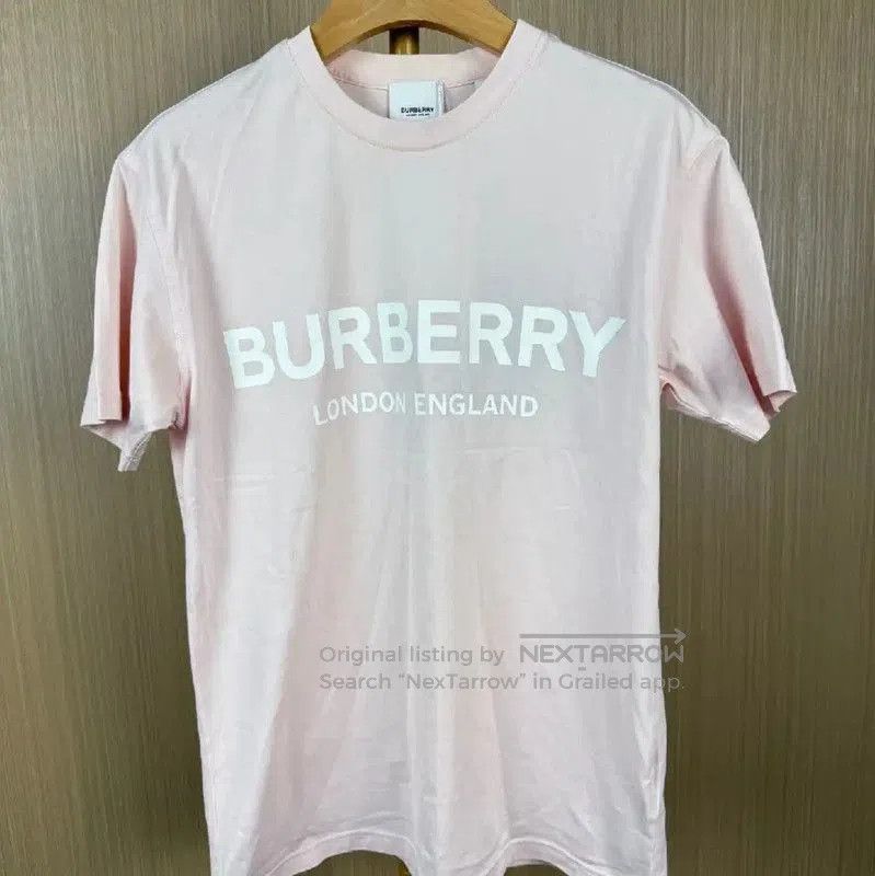 Burberry Burberry Summer Pink Cotton T-Shirt. Size XXS / US 00 / IT 34 - 1 Thumbnail