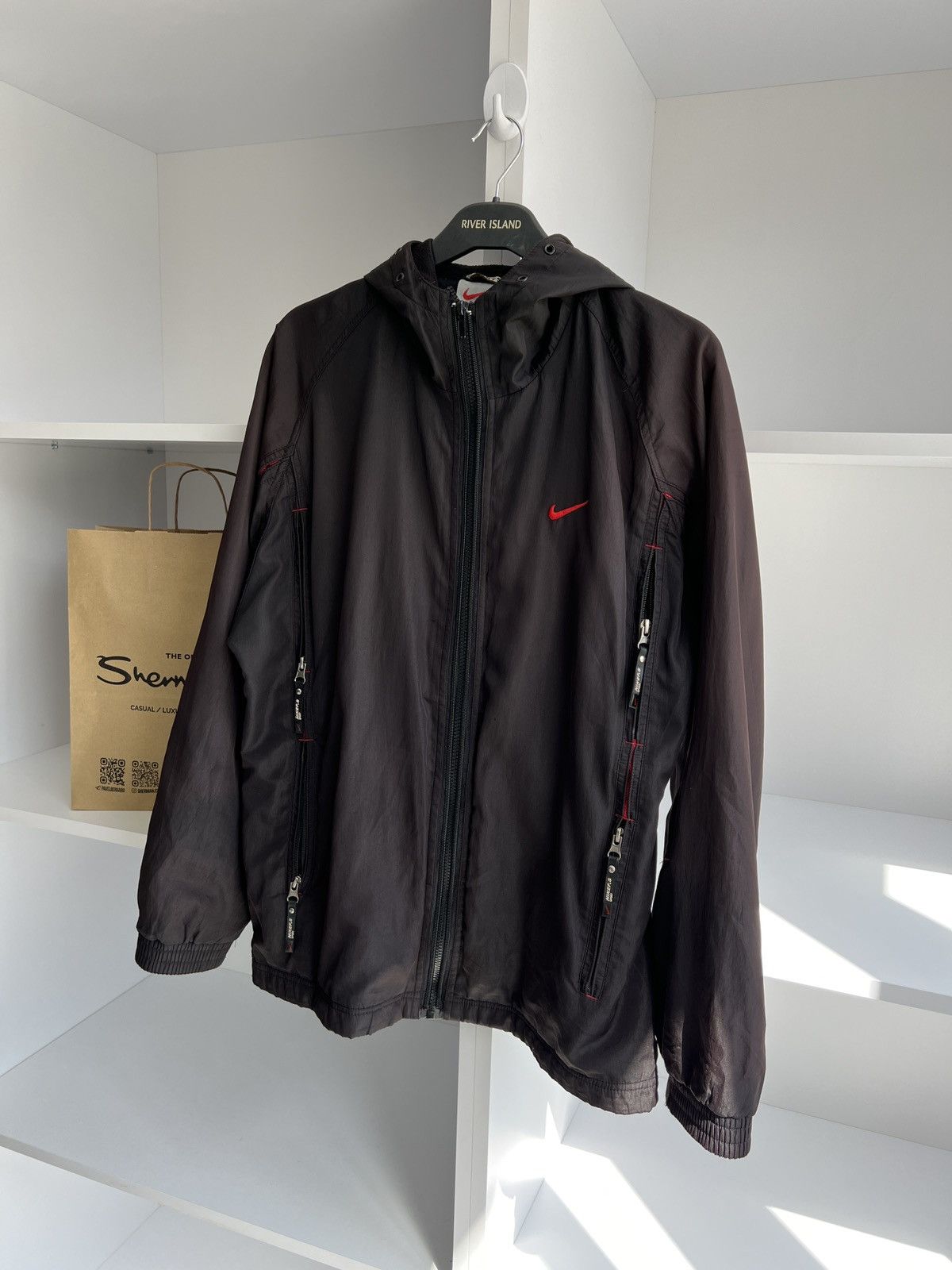 Nike × Vintage Vintage Nike Jacket 90s style Size US L / EU 52-54 / 3 - 2 Thumbnail