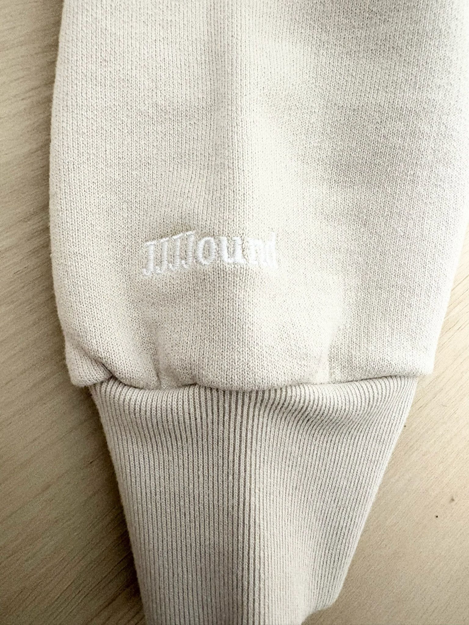 JJJJound JJJJound J90 Hooded sweatshirt in Oatmeal beige Size US M / EU 48-50 / 2 - 3 Thumbnail