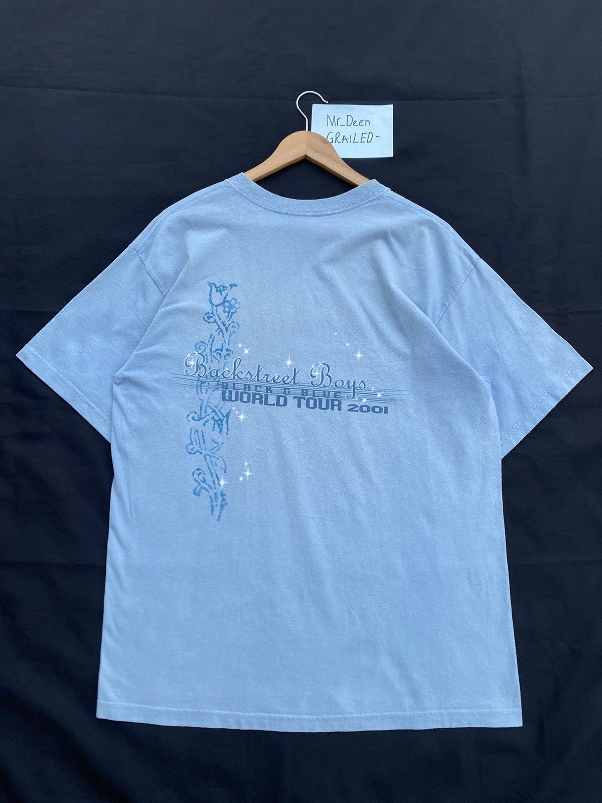 Band Tees Rare Vintage Backstreet Boys World Tour Tshirt Size US L / EU 52-54 / 3 - 16 Thumbnail