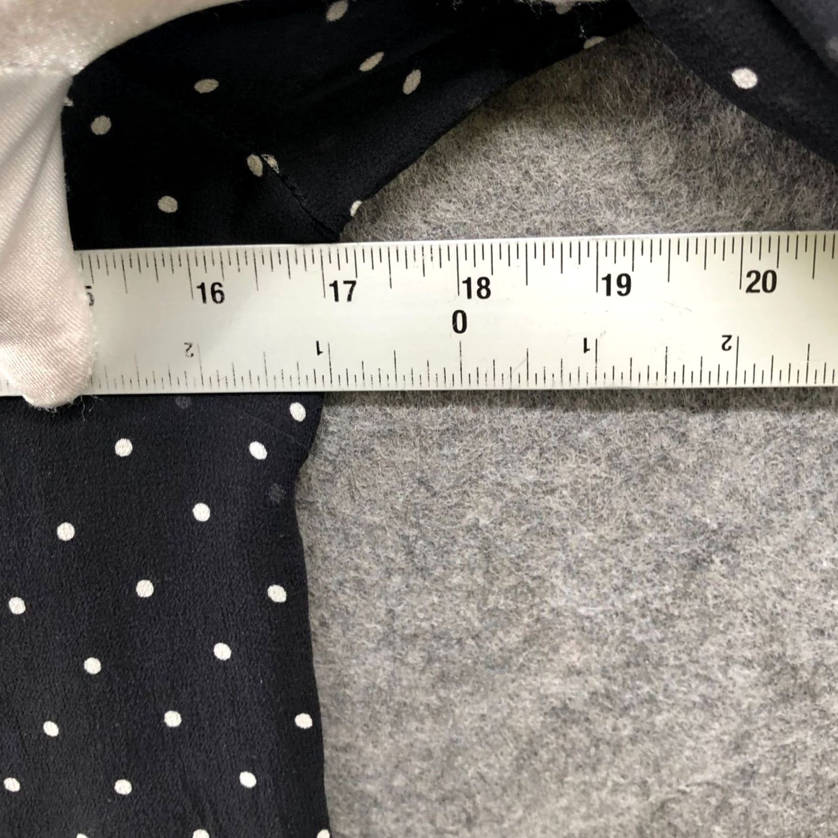 Vintage Intermix Silk Blouse Womens S Black White Polka Dot Puff Sleeve Long Sleeve Round Neck Shirt Women’s S Polka Dot Puff Sleeve Blouse Size S / US 4 / IT 40 - 6 Thumbnail