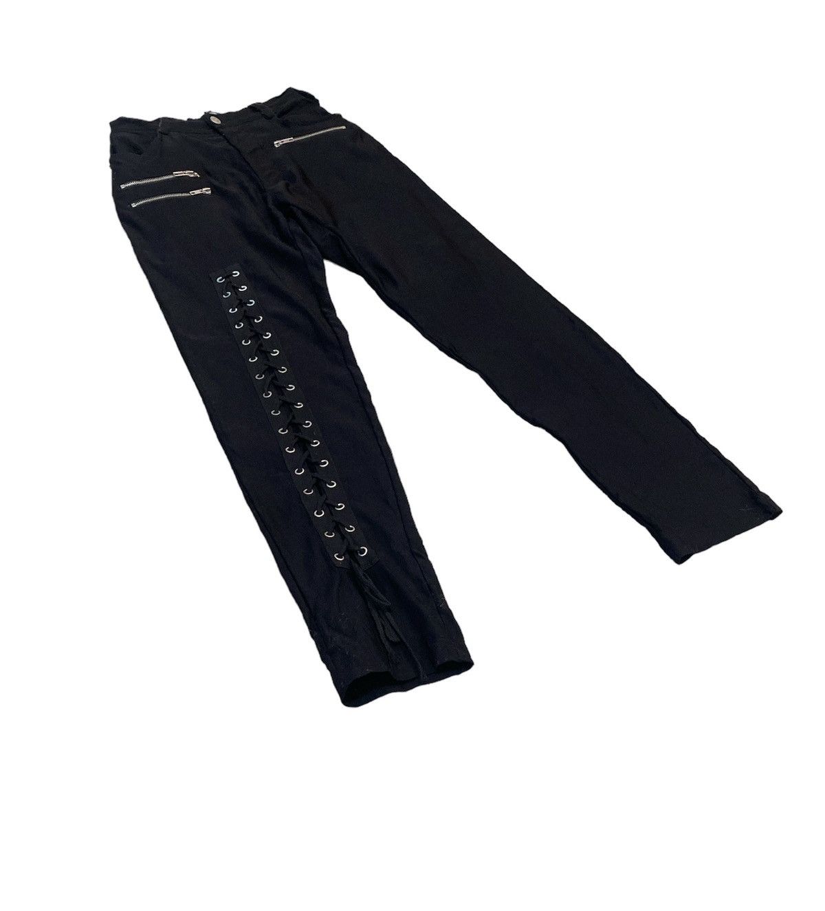 If Six Was Nine NieR Clothing Punk Stretchable Bondage Pant Size US 29 - 1 Thumbnail