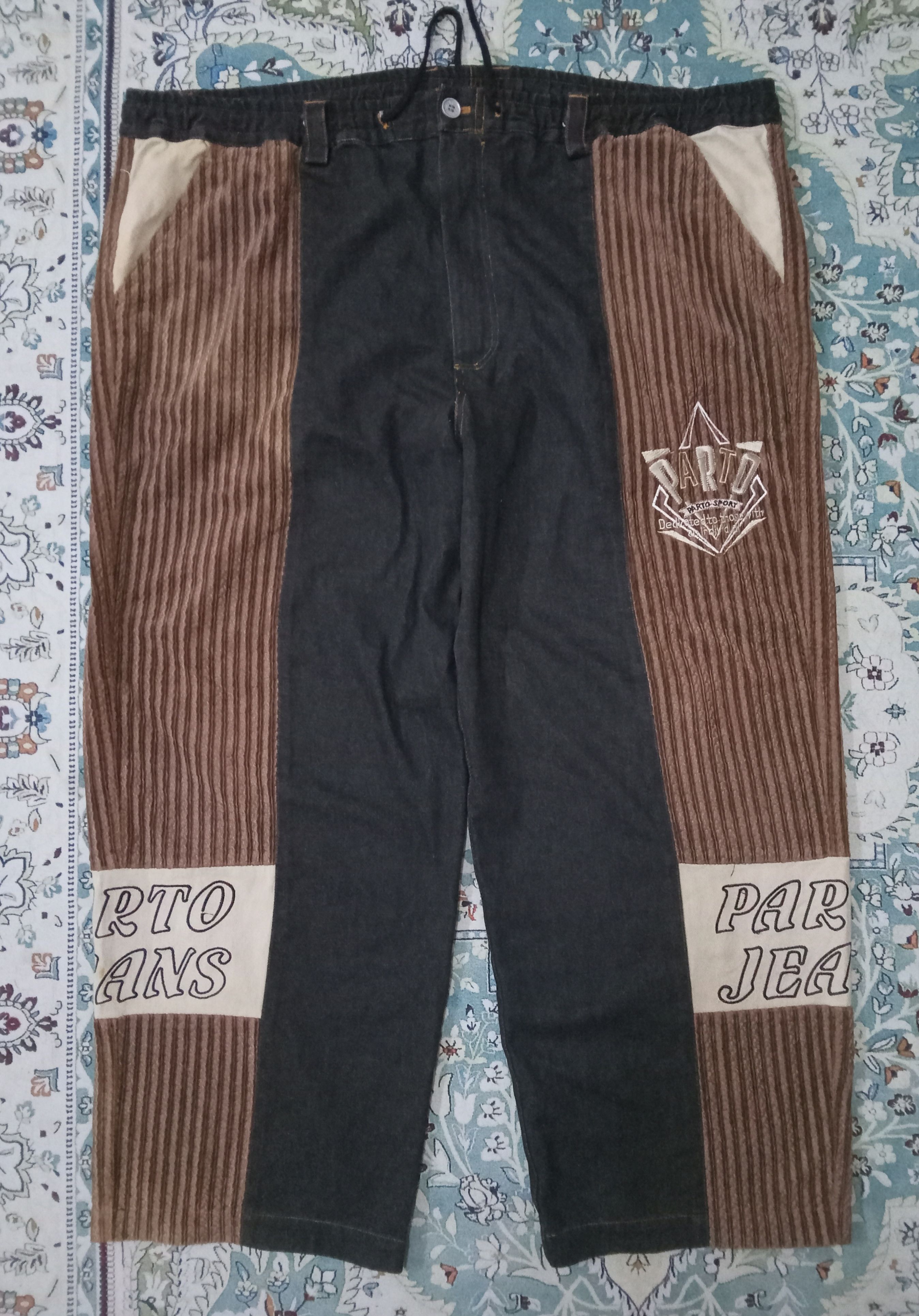 Japanese Brand Vintage Parto Sports Baggy Pants Size US 44 / EU 60 - 1 Thumbnail