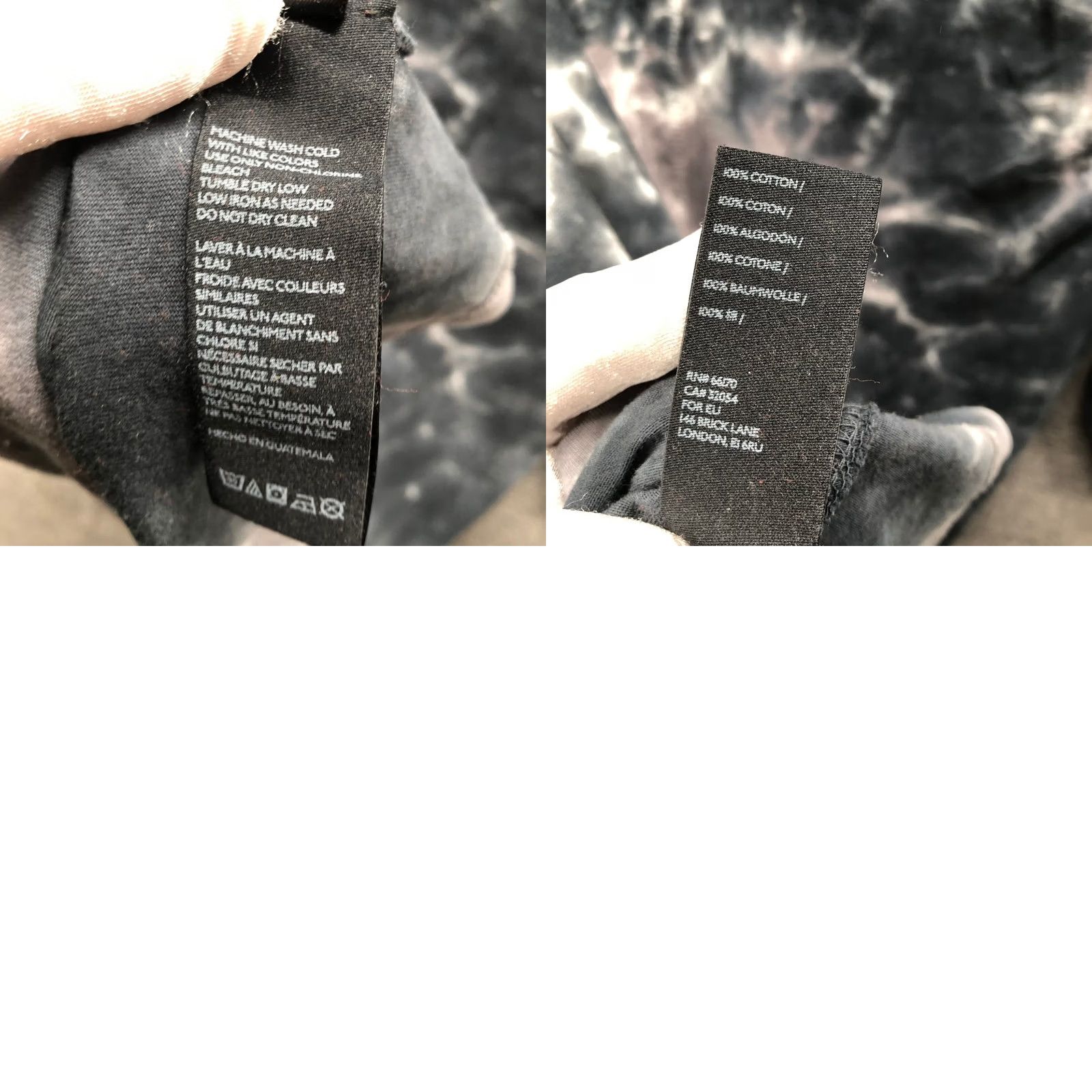 Free People Free People Tee Womens S Long Sleeve Gray Tie Dye Oversized Size S / US 4 / IT 40 - 8 Thumbnail