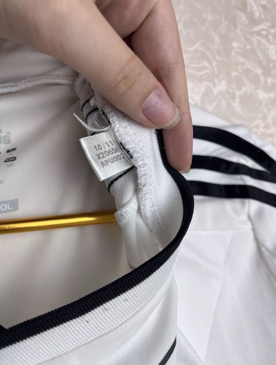 Adidas Adidas Germany White Soccer Jersey X20656 2012 Men's Size S Size US S / EU 44-46 / 1 - 8 Thumbnail