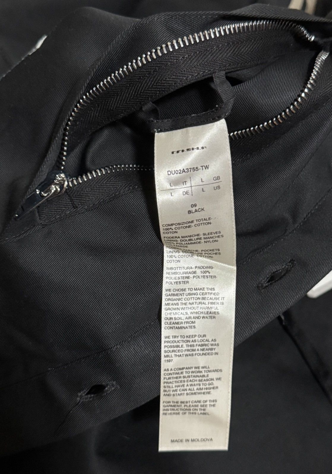 Rick Owens Drkshdw 🔥2000$ Rick Owens DRKSHDW 22SS Padded Outershirt Jacket Size US L / EU 52-54 / 3 - 15 Thumbnail