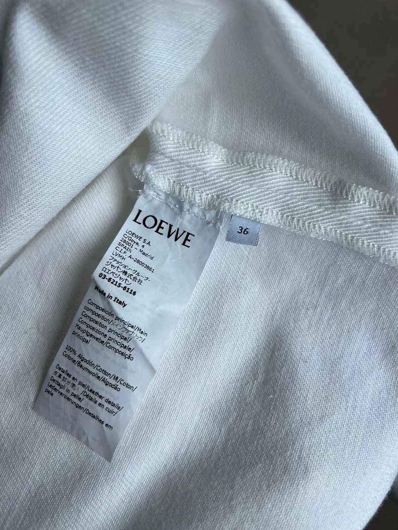 Loewe LOEWE Pineapple cotton lapel single row button long sleeve Size XS / US 0-2 / IT 36-38 - 6 Thumbnail