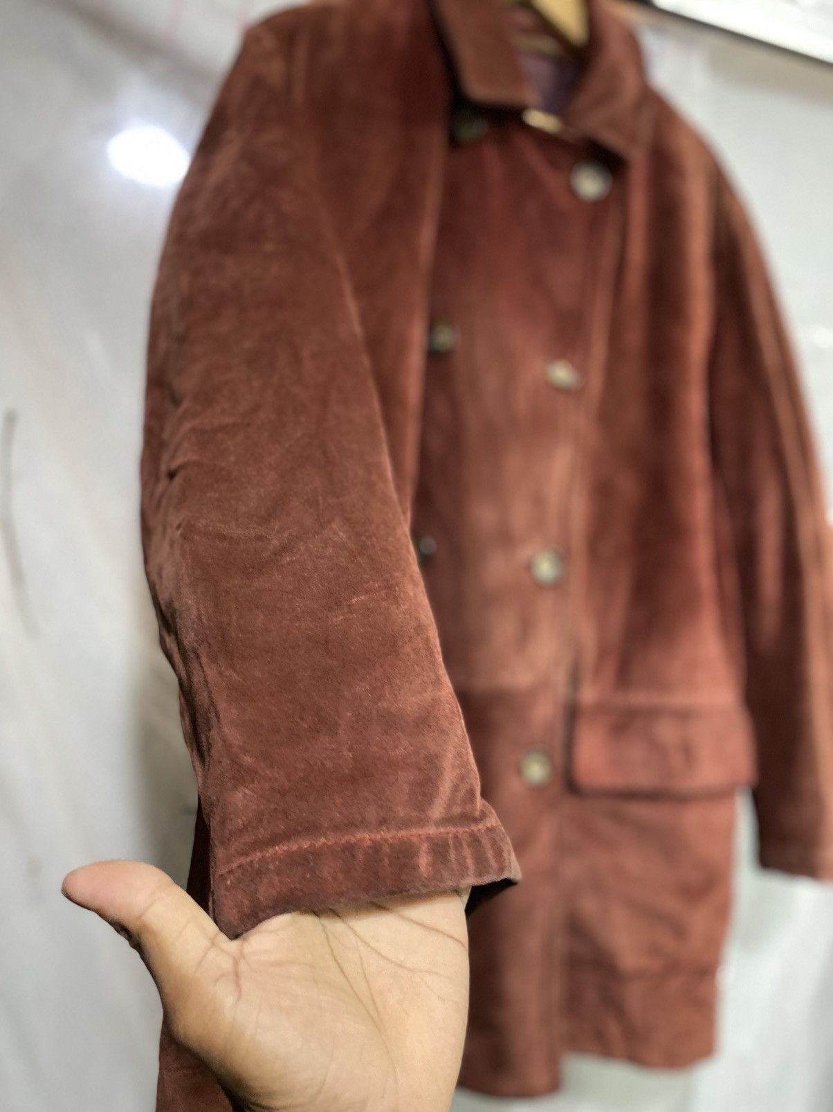 Japanese Brand Vintage 80s Lamatta Suede Jacket Size US L / EU 52-54 / 3 - 2 Thumbnail