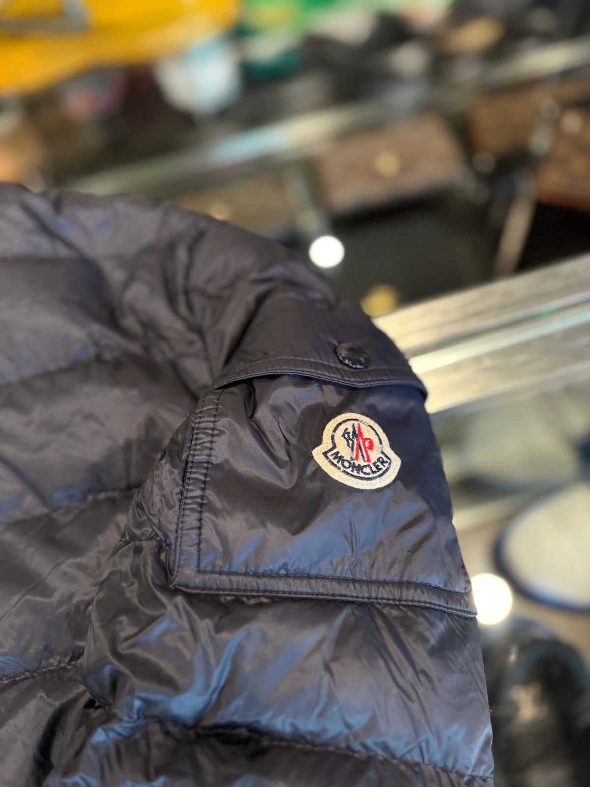 Moncler Moncler Navy Down Puffer Size XS Size US XS / EU 42 / 0 - 2 Thumbnail