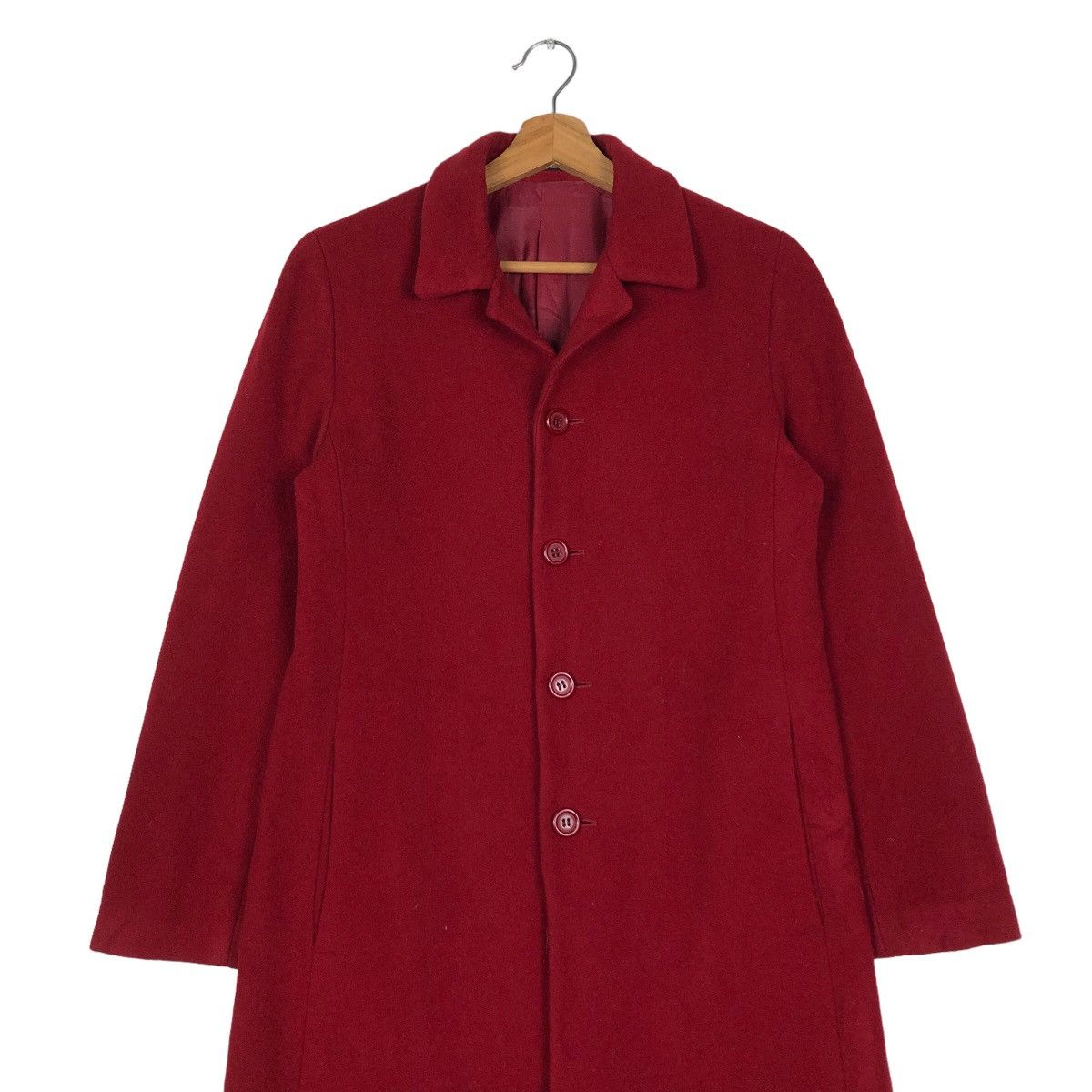 🔥Wool Herringbone Long Jacket Noue-rue Yohji Yamamoto Japan