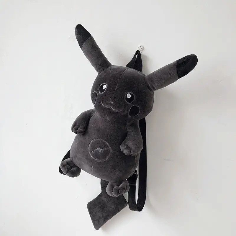 Japanese Brand Black Pikachu backpack bag Size ONE SIZE - 1 Thumbnail