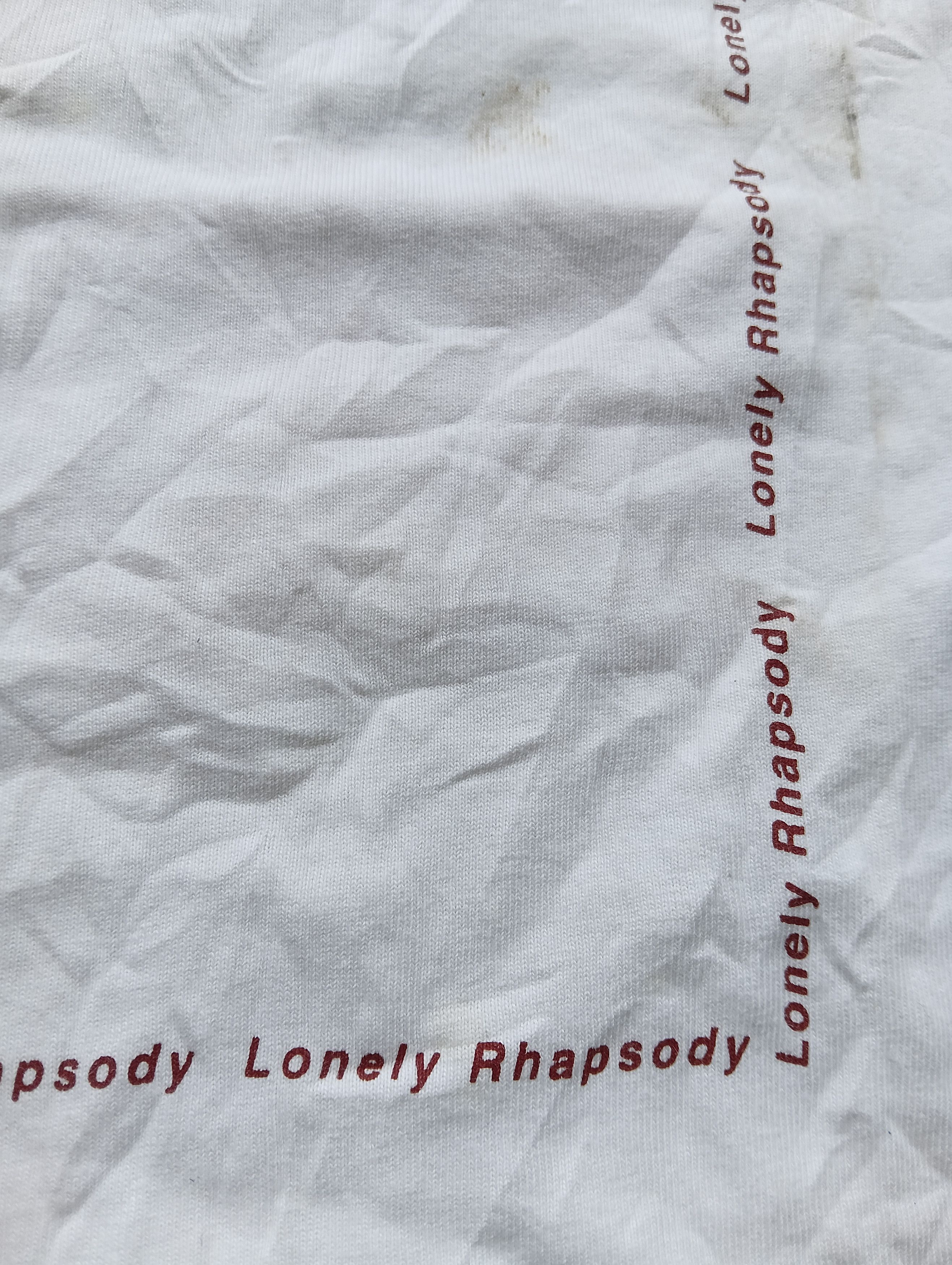 Other hern record lonely rhapsody big logo TEE Size US M / EU 48-50 / 2 - 3 Thumbnail