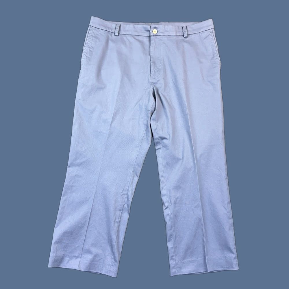 Southern Tide Southern Tide Pants Mens 36x26 Channel Marker Flat Front Chino Altered Hem Blue Regular Straight Xs? Size US 36 / EU 52 - 1 Thumbnail