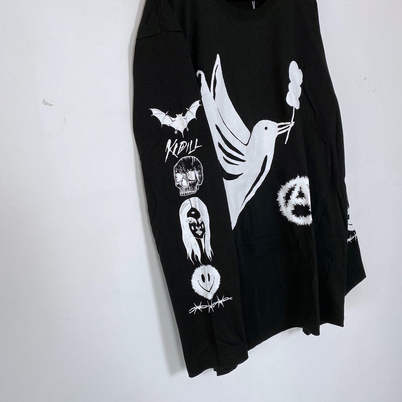 KIDILL KIDILL ANARCHY BIRD LS T SHIRT Size US XL / EU 56 / 4 - 3 Thumbnail