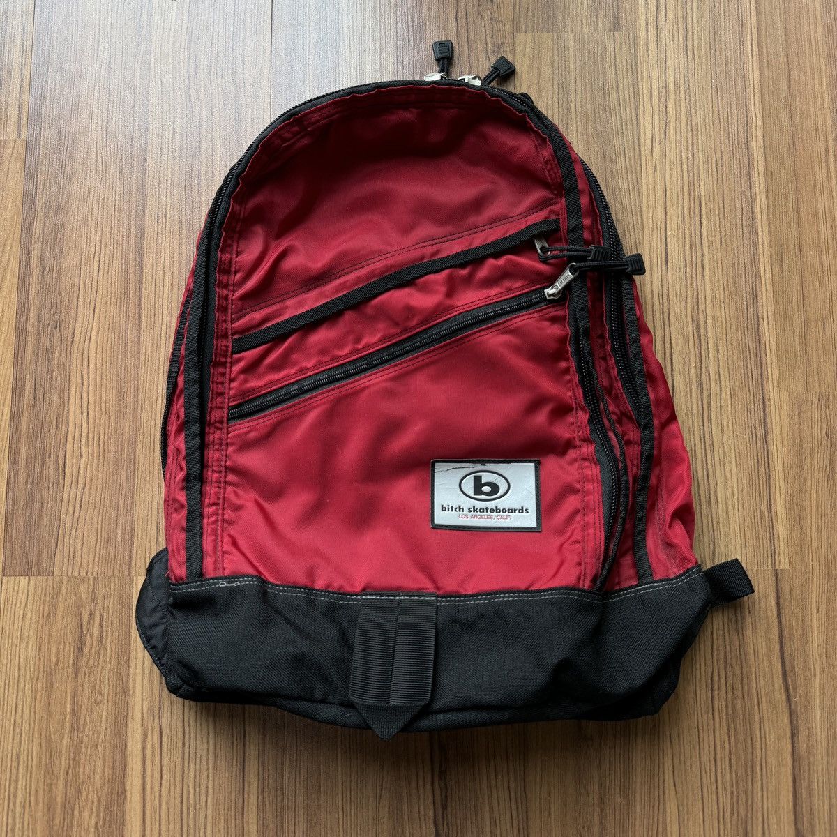 Hook-Ups × Streetwear × Vintage Bitch Skateboards backpack  