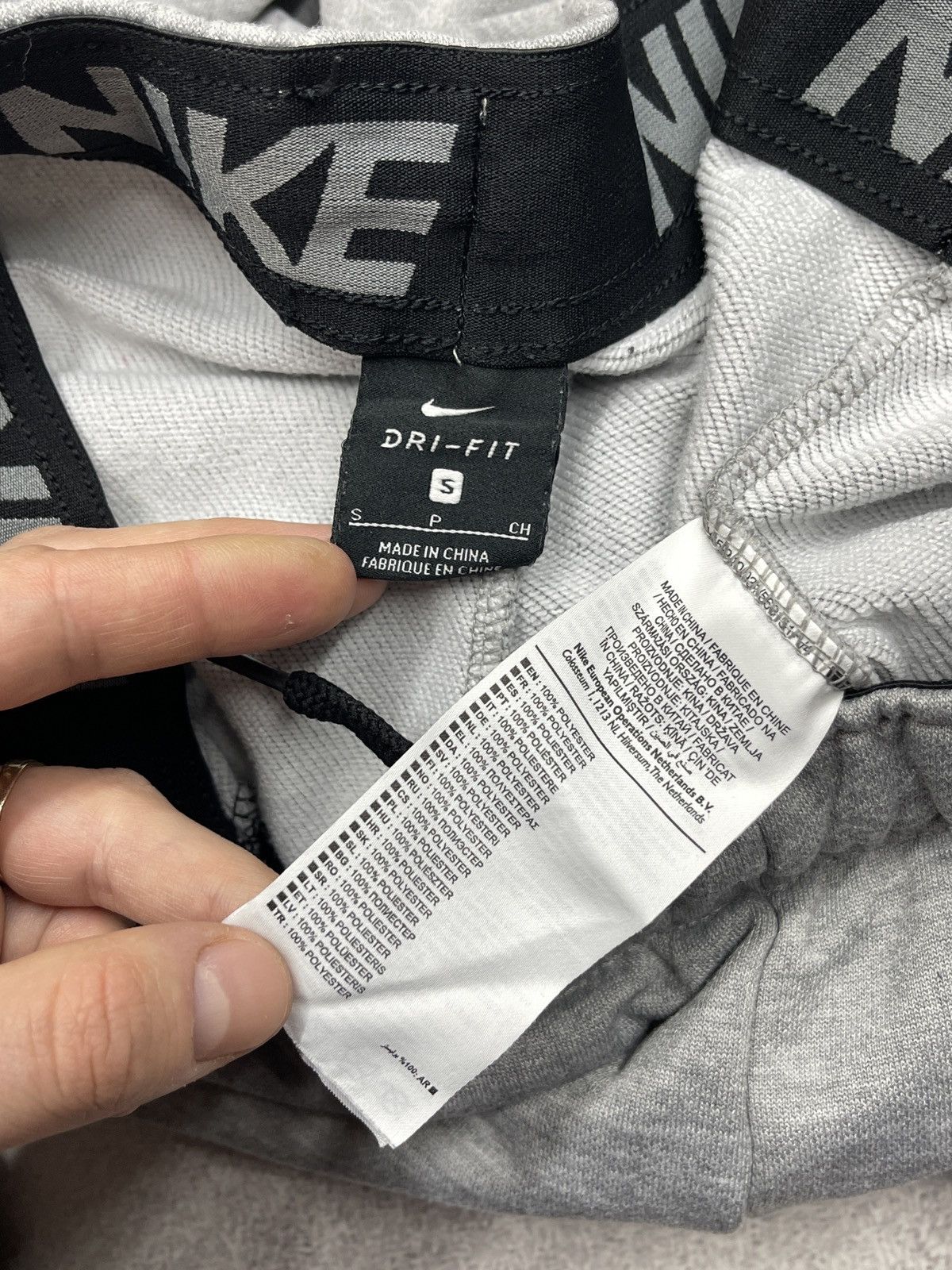 Nike × Nike ACG Mens Nike Dri Fit Sweatpants Grey Drill Y2K TECH ACG Size S Size US 30 / EU 46 - 8 Thumbnail