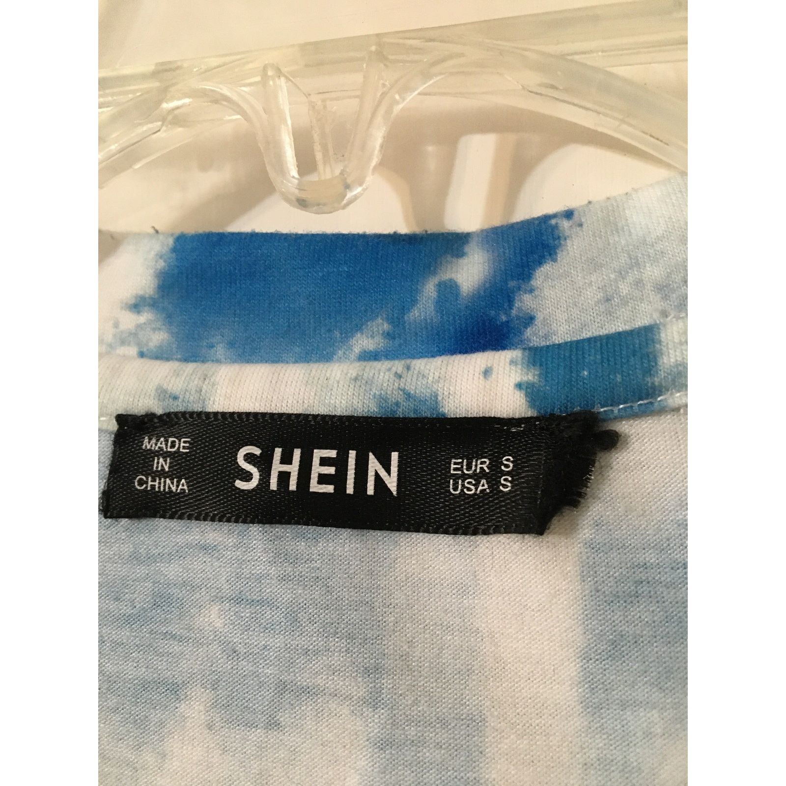 Shein Good Vibes Hang Loose S/L Men’s Tie-Dye Short Sleeve T-shirt Size US S / EU 44-46 / 1 - 3 Thumbnail