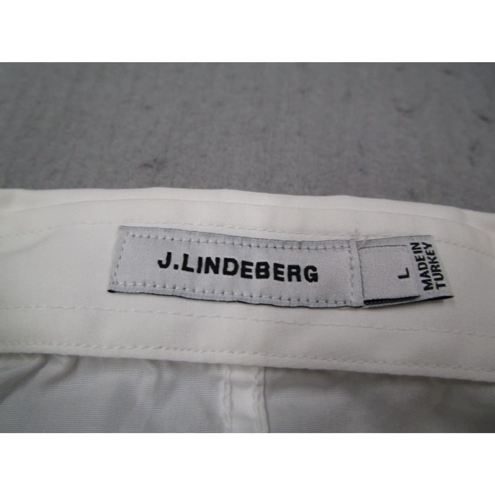 J.Lindeberg J Lindeberg Mens Large White Long Sleeve Button Up Cotton Shirt Size US L / EU 52-54 / 3 - 3 Thumbnail