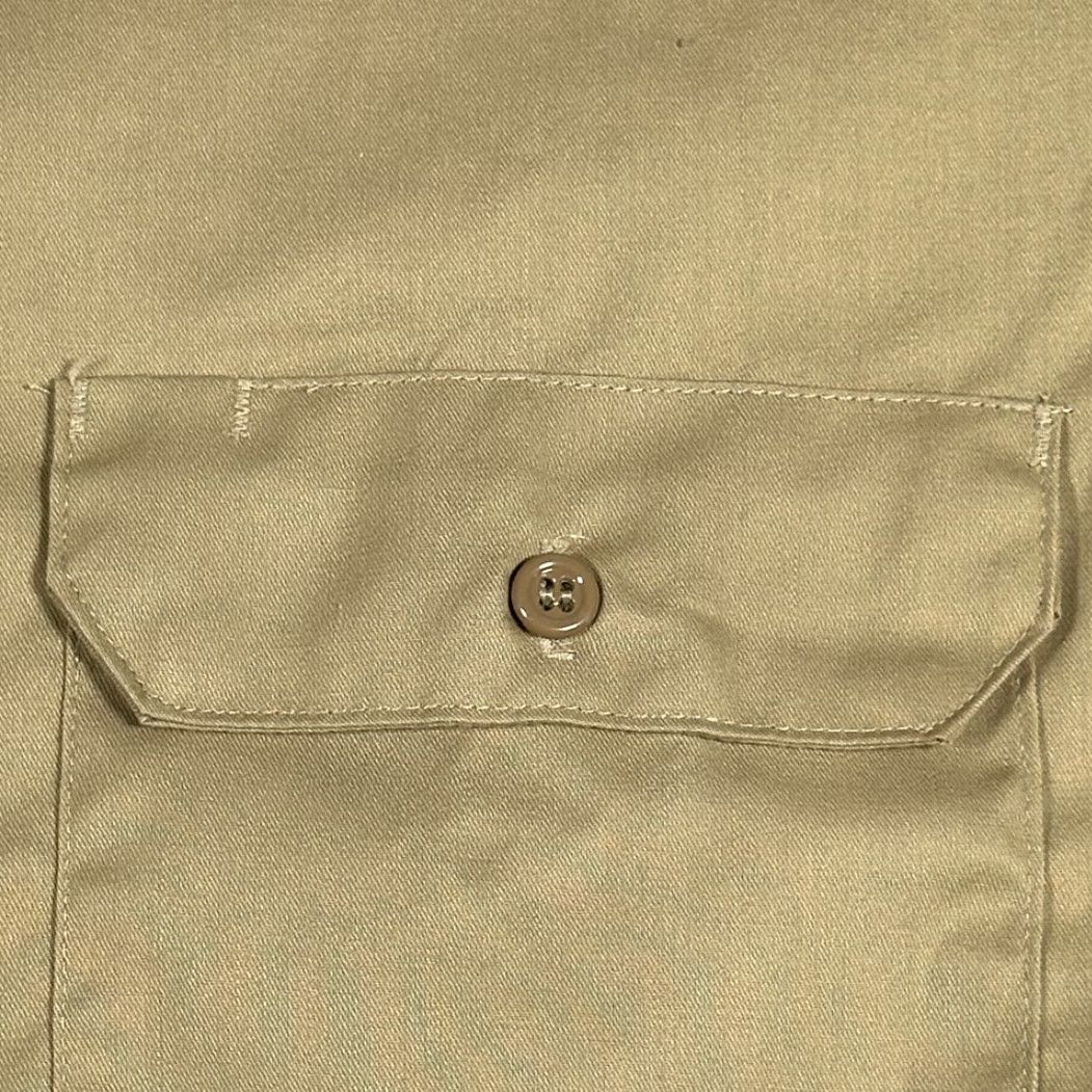 Vintage VINTAGE Big Mac Shirt Mens Large Brown USA 90s Workwear Button-Up Long Sleeve with Pockets JC Penney Size US L / EU 52-54 / 3 - 5 Thumbnail