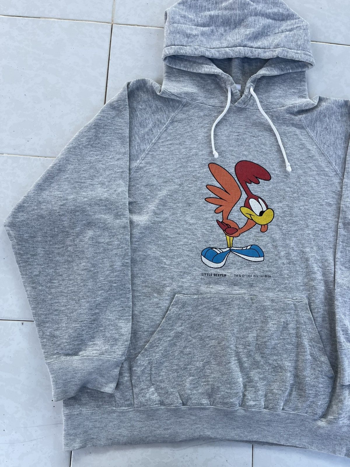Warner Bros Vintage 90's Little Beeper 1994 Warner Bros Tiny Toon Hoodie Size US L / EU 52-54 / 3 - 7 Thumbnail