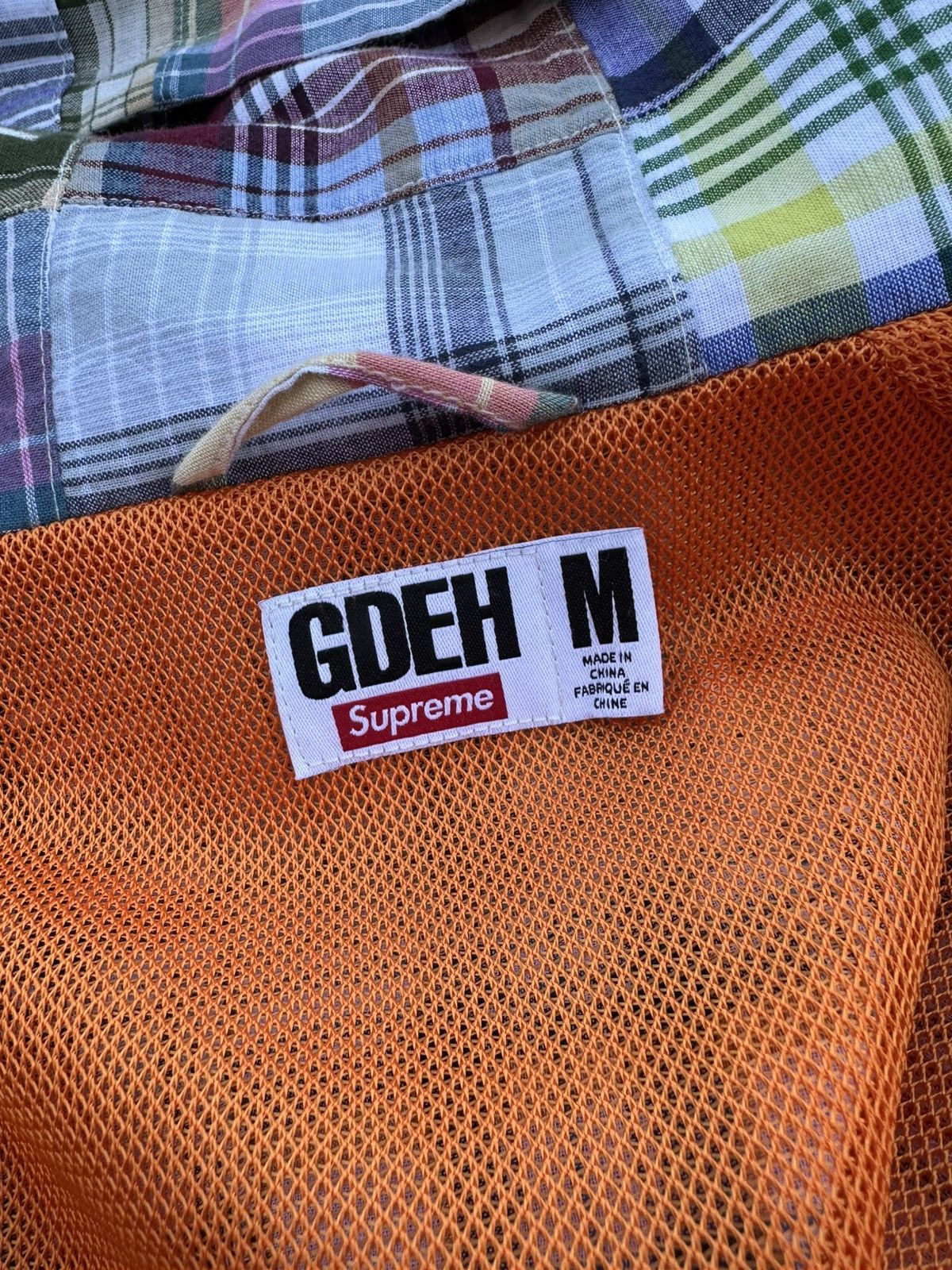 GOODENOUGH × Supreme Supreme Goodenough Patchwork Hooded Jacket Size US M / EU 48-50 / 2 - 5 Thumbnail