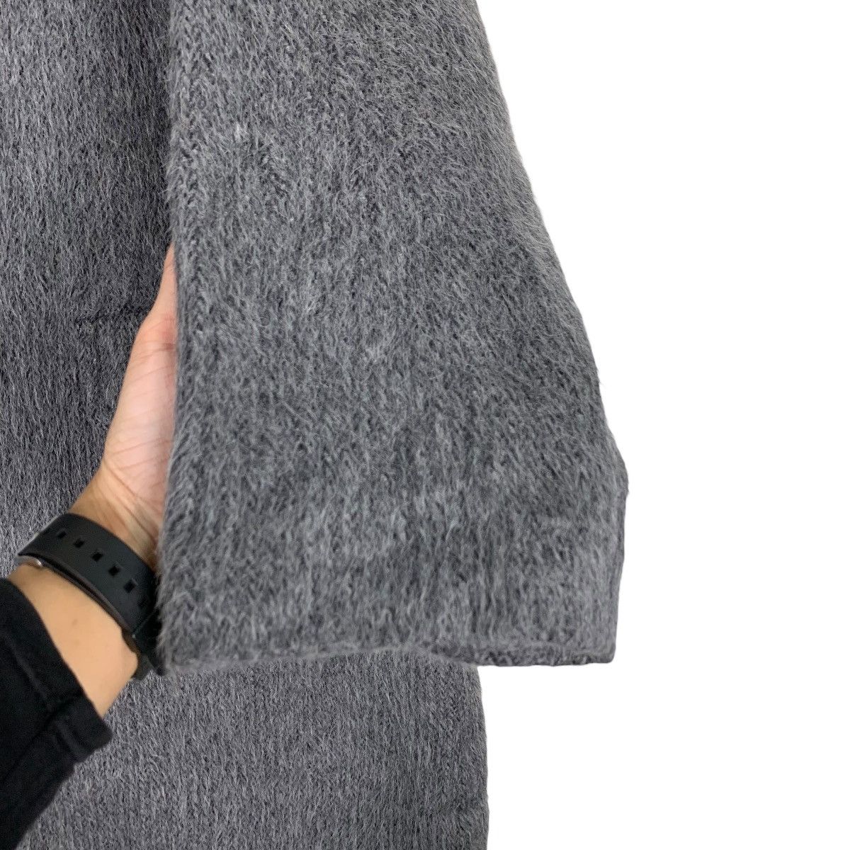 Japanese Brand CHRISTIAN AUJARD Liberte Mohair Long Coat #0083-C5 Size US L / EU 52-54 / 3 - 15 Thumbnail