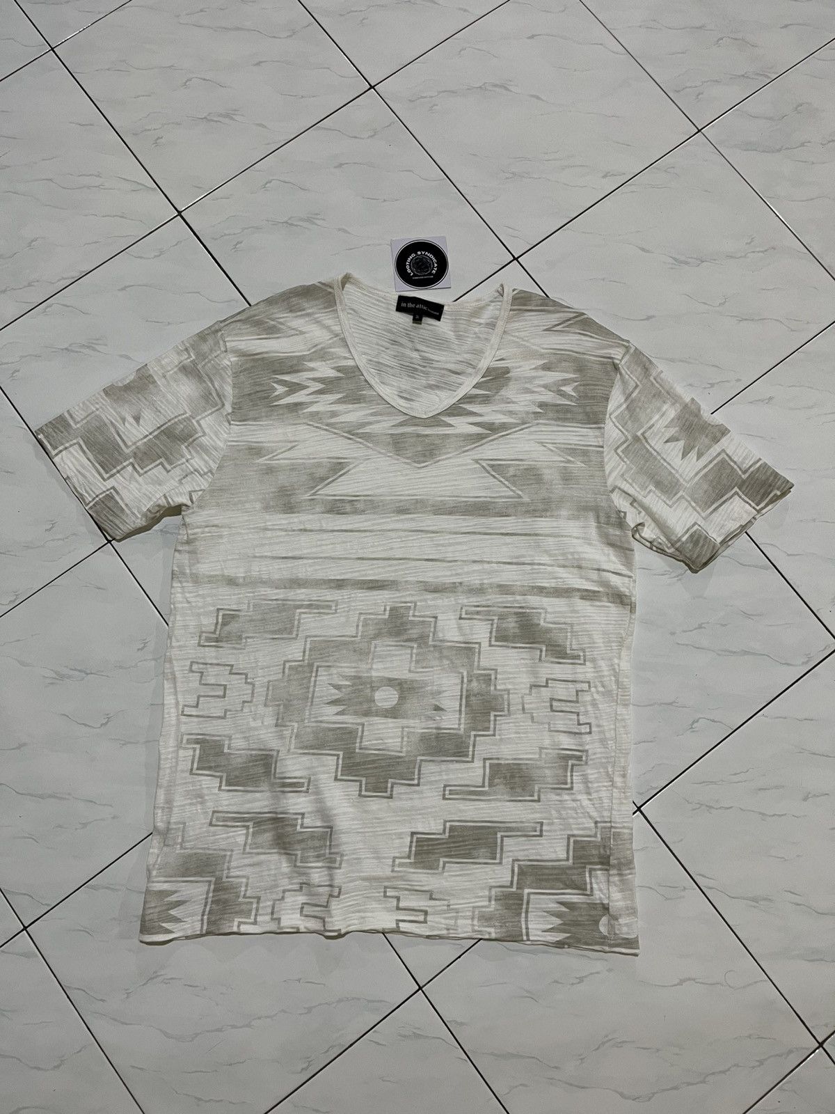 In The Attic 🔥Vintage In The Attic Homme Navajo Art Tee Size US XL / EU 56 / 4 - 1 Thumbnail