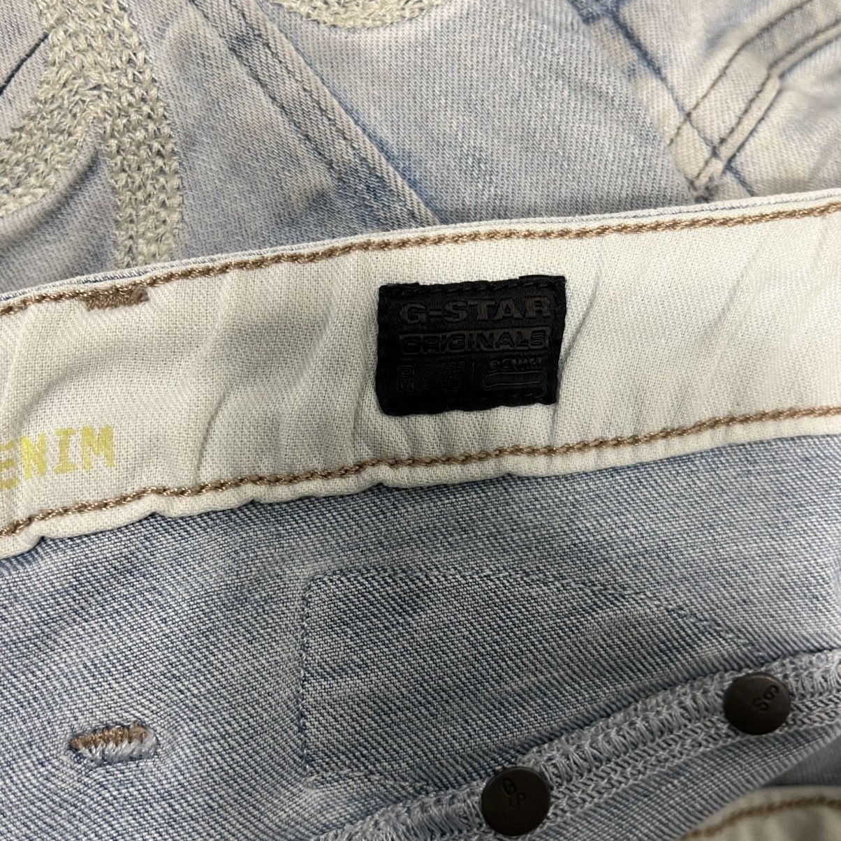 G-Star Vintage G Star Raw 96 Bikers Denim Jeans Size 28" / US 6 / IT 42 - 14 Thumbnail