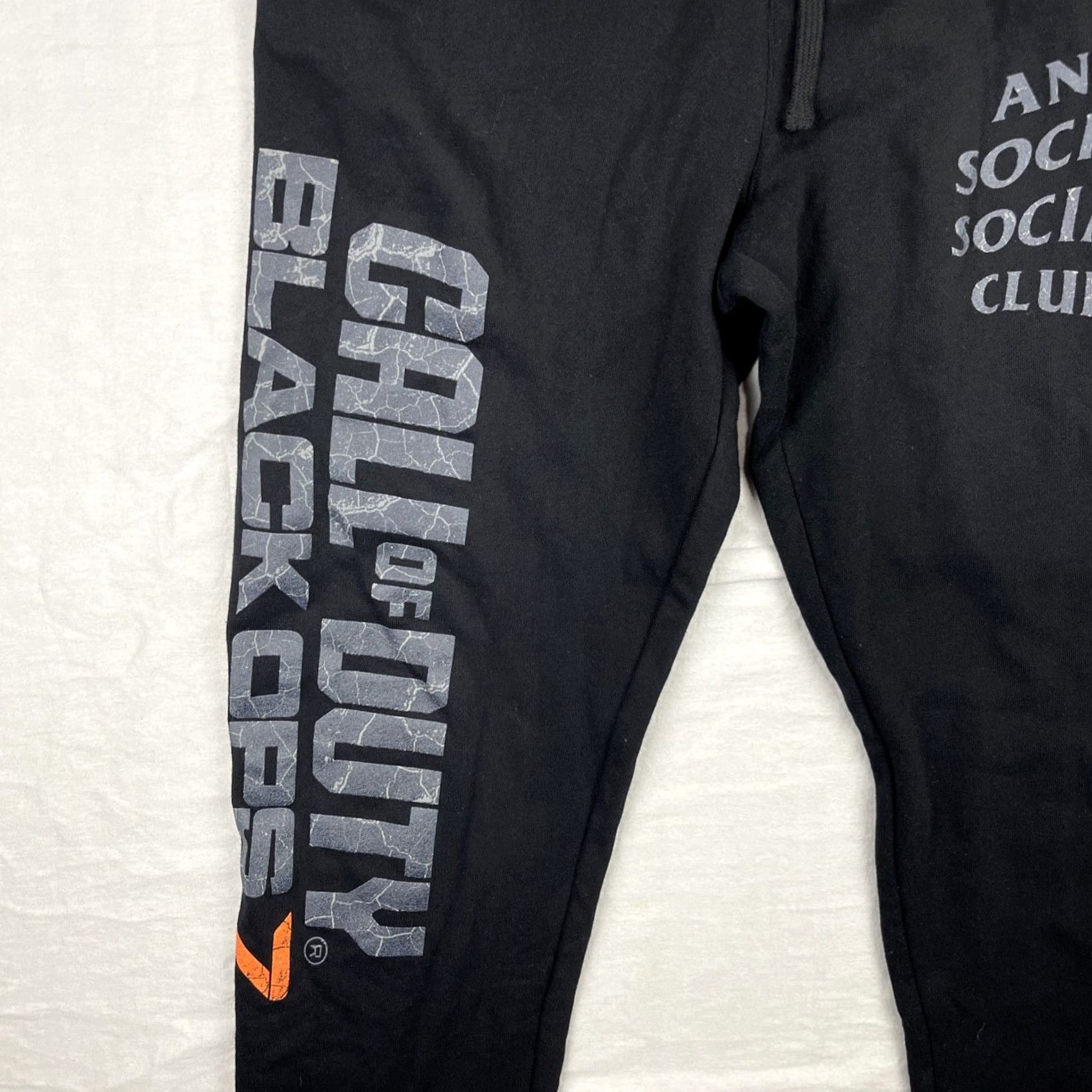 Anti Social Social Club VINTAGE Anti Social Social Club Call Of Duty Black Ops 7 Sweatpants Mens M Black Size US 31 - 5 Thumbnail