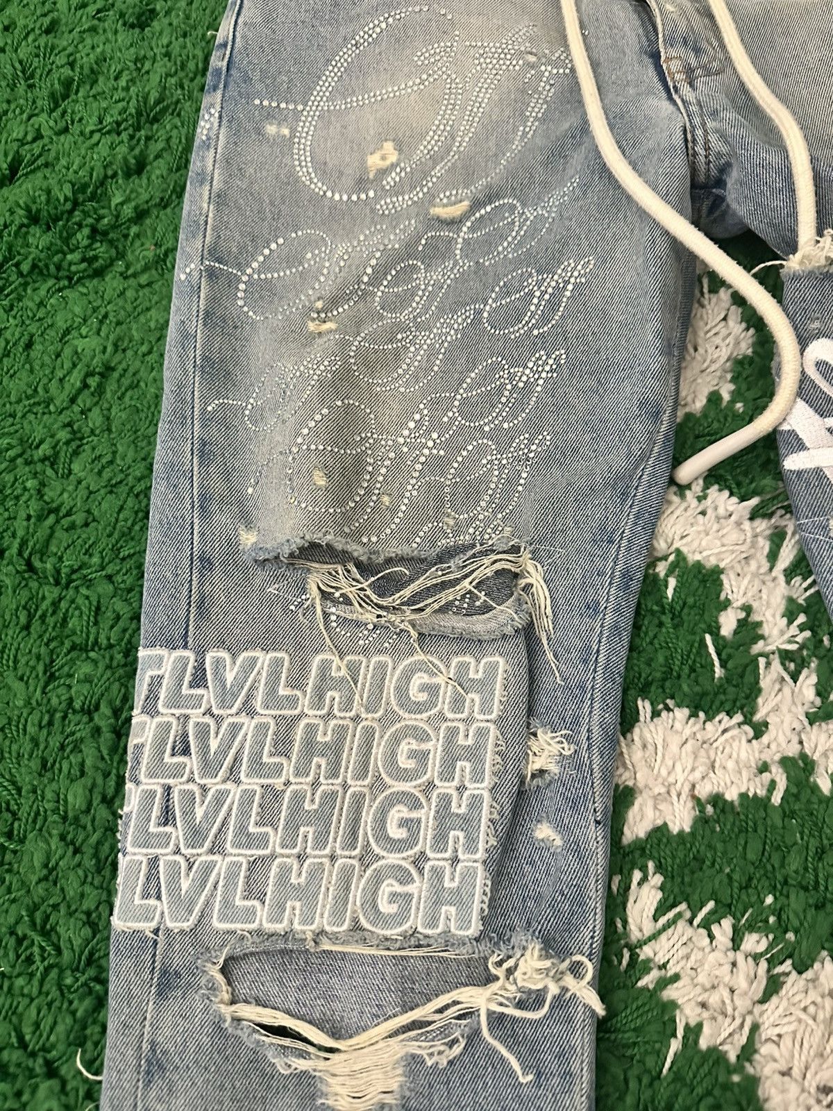 Off-White Jeans off white x ev bravado Size US 29 - 3 Thumbnail
