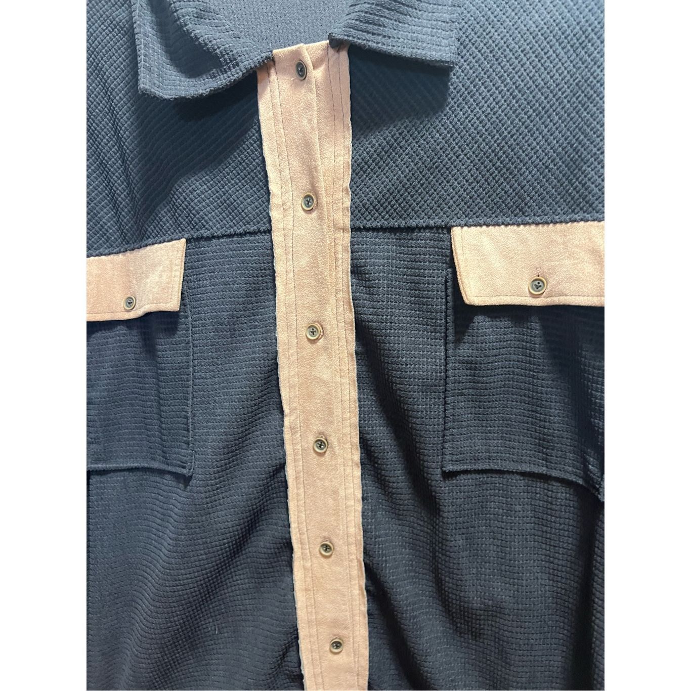 Other Grey Full Button Up Top Woman’s Size XL Size XL / US 12-14 / IT 48-50 - 5 Thumbnail