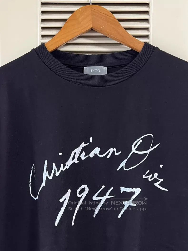 Dior Dior Black 1947 signature T-shirt Size US M / EU 48-50 / 2 - 3 Thumbnail