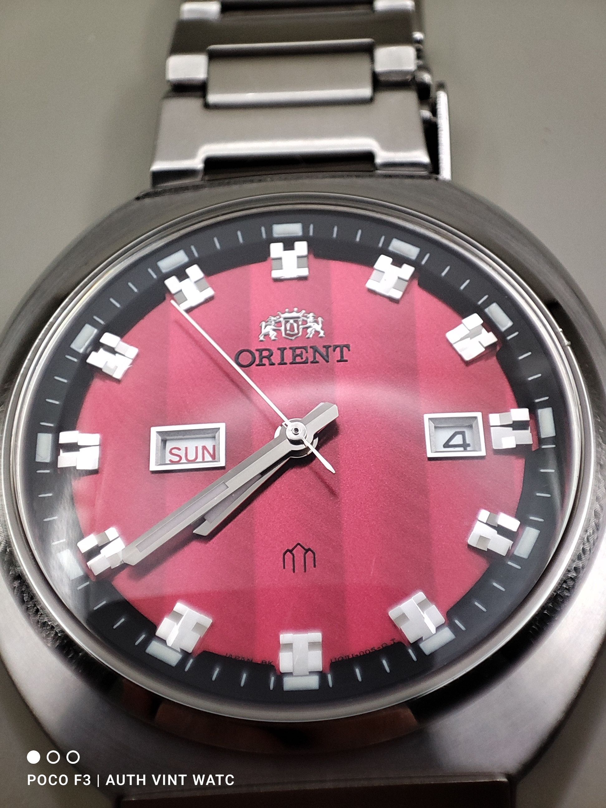 Orient Authentic Orient Red Dial Anti-magnetic Men Watch Size ONE SIZE - 5 Thumbnail