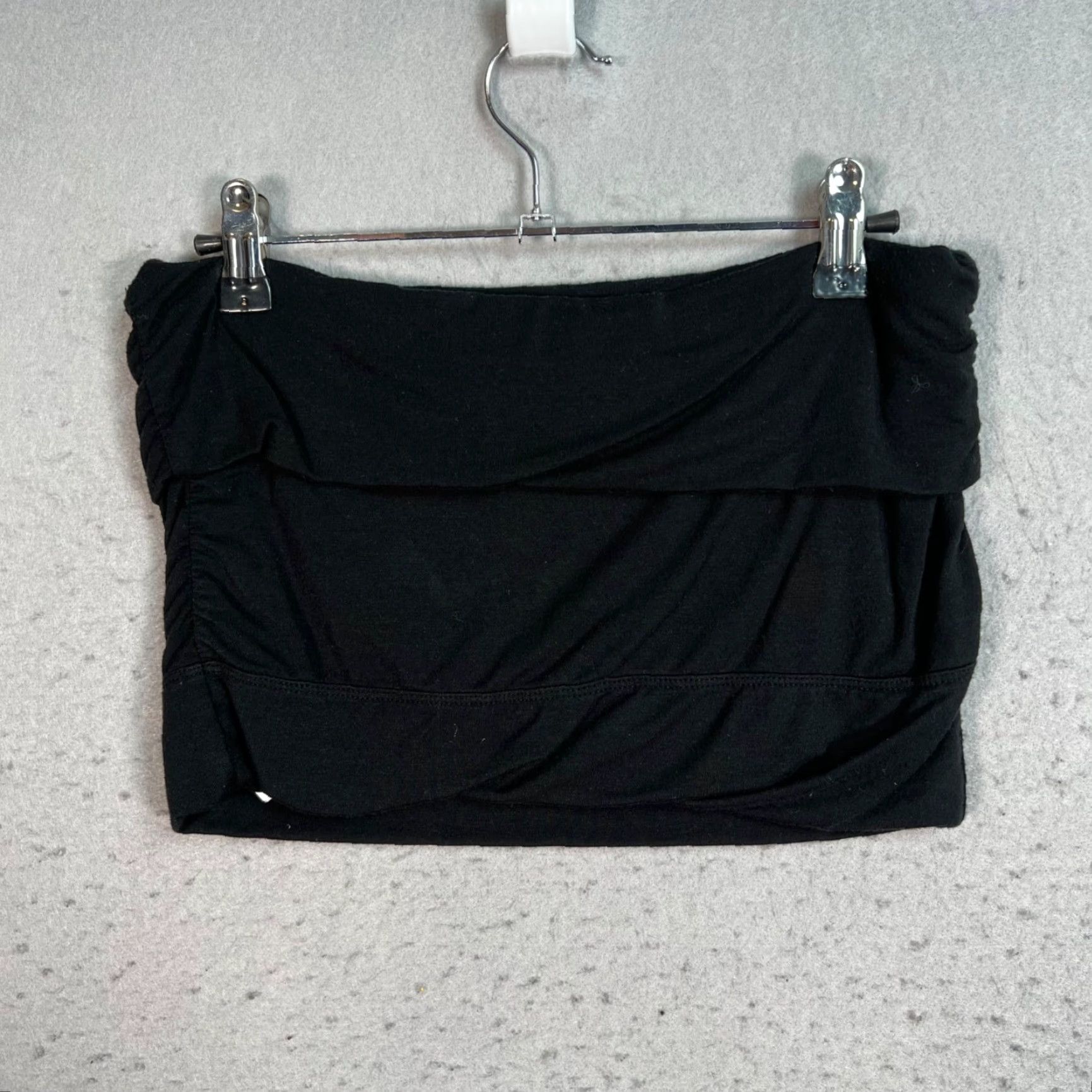 J.Crew J. Crew Tank Shirt Women Size Medium Black Strapless Bandeau Top Modal Blend Size M / US 6-8 / IT 42-44 - 2 Thumbnail