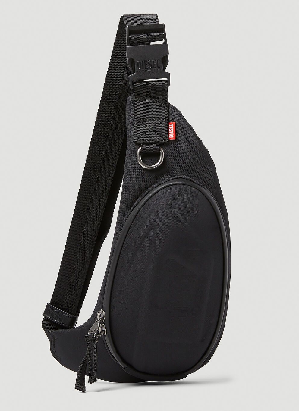 image of Diesel 1Dr-Pod Crossbody Bag in Black, Men's