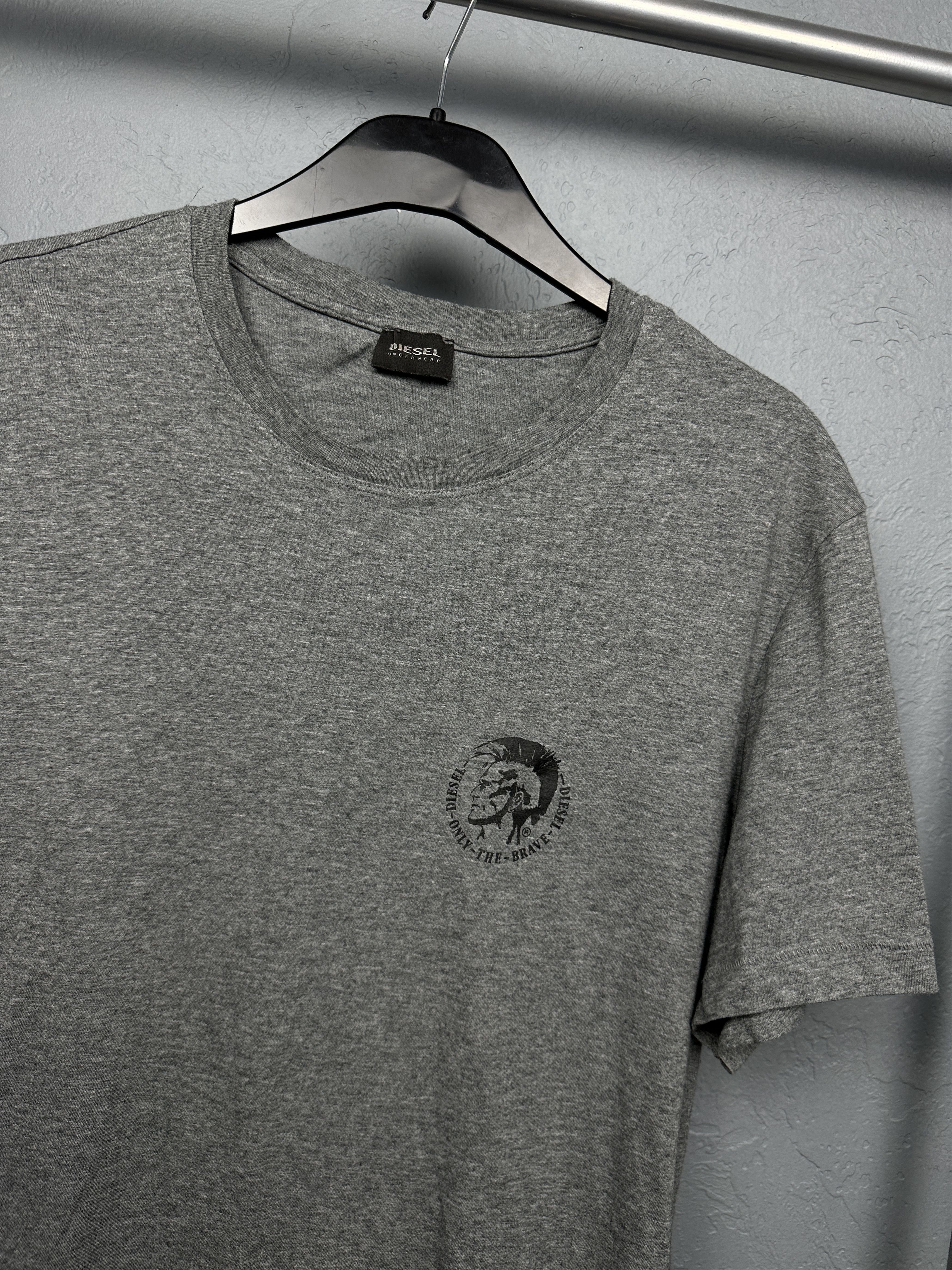 Diesel × Vintage Diesel Vintage Punk Logo Mens T-Shirt Tee Size US XL / EU 56 / 4 - 2 Thumbnail
